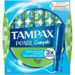 TAMPAX Pearl Compak Super Tampony z aplikatorem
