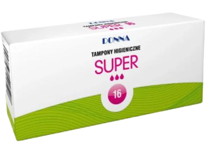 Tampony higieniczne DONNA NEW Super, zatyczki