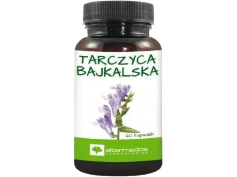 Tarczyca Bajkalska – środek uspokajający, wspomagający układ nerwowy, kapsułki, 300 mg