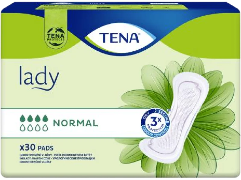 TENA Lady Wkładki anatomiczne Normal, wkładki urologiczne