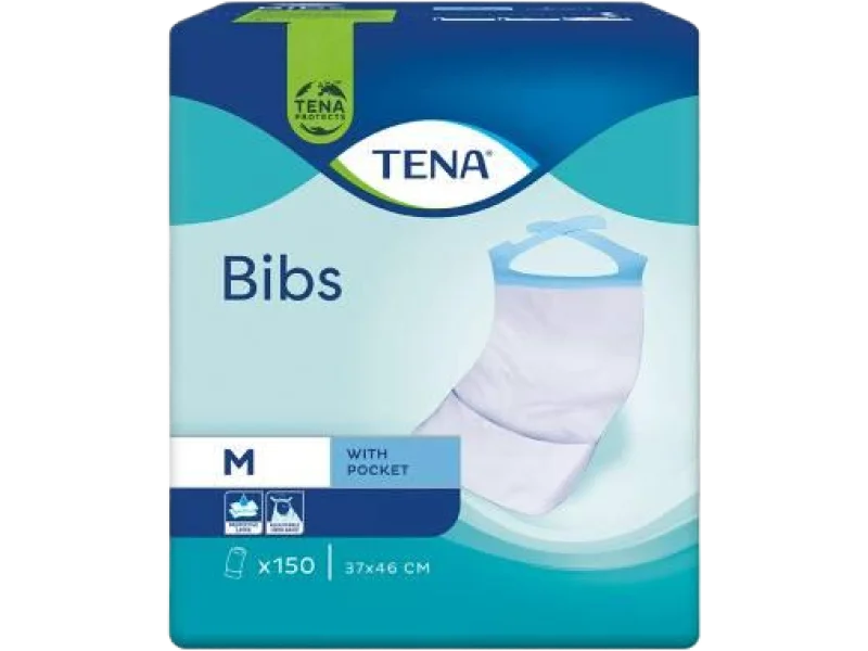 Tena Śliniaki ochronne dla dorosłych Bibs, śliniaki