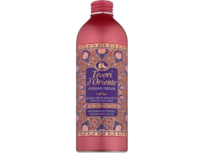 Tesori d’Oriente Persian Dream Kremowy Płyn do kąpieli – Pomegranate & Red Tea