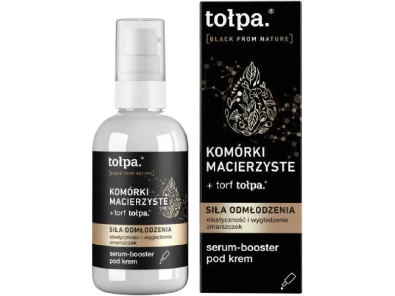 TOŁPA Black From Nature Serum-booster pod krem