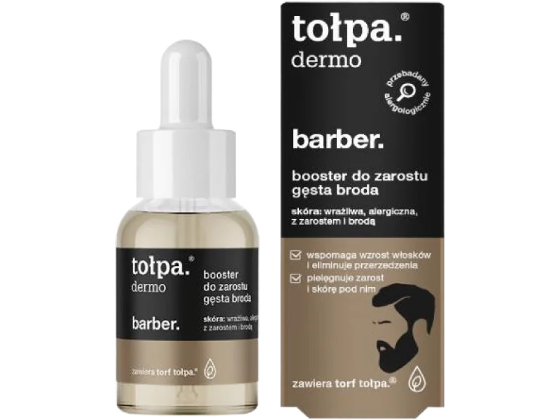 TOŁPA Dermo Barber Booster do zarostu Gęsta broda, płyn