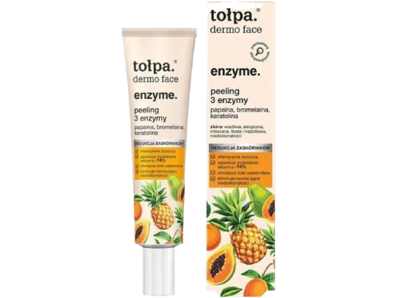 TOŁPA DERMO FACE SEBIO Peeling 3 enzymy
