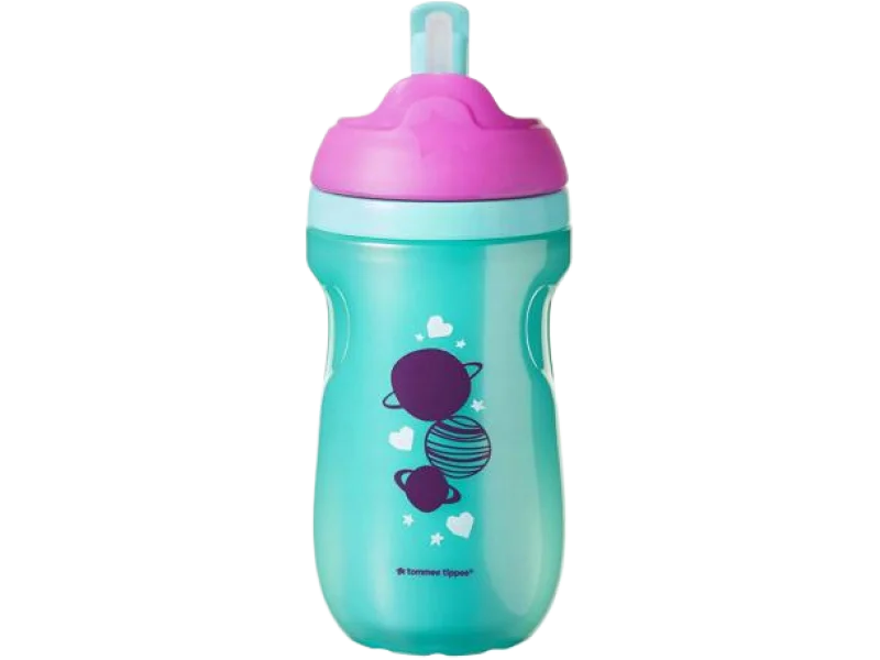 Tommee Tippee Bidon ze słomką 12m+ Girl