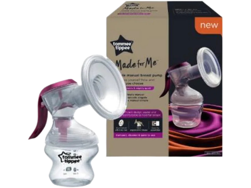 Tommee Tippee laktator ręczny Made for Me, sprzęt medyczny