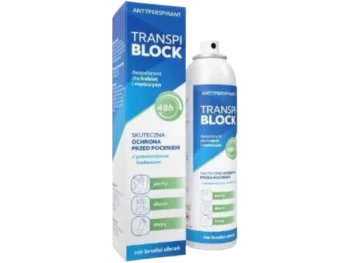 Zdjęcie produktu Transpiblock Deo dezodorant dla kobiet i mężczyzn 48h, spray