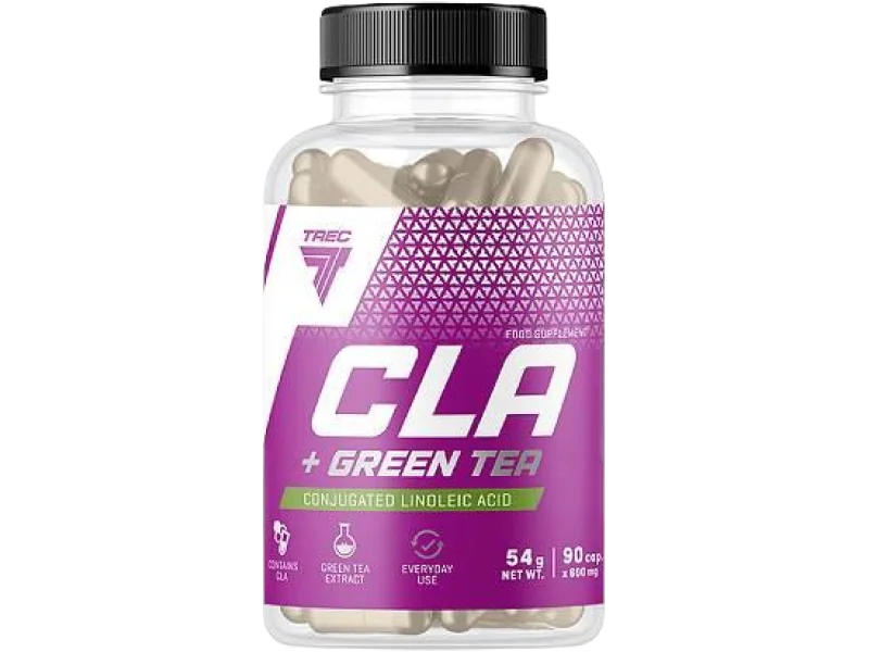 Trec CLA + Green tea Kwas linolowy + Zielona herbata, kapsułki