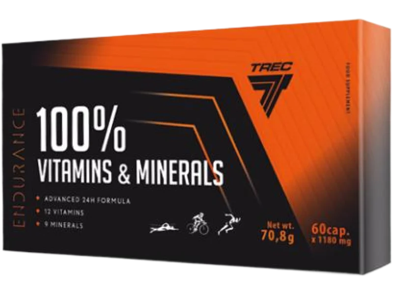 Trec Endurance 100% Vitamins & Minerals, kapsułki