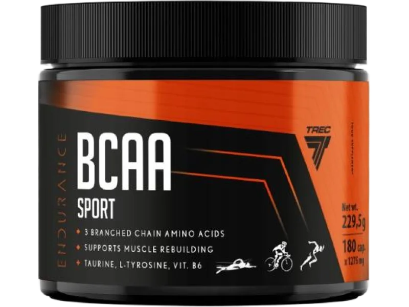 Trec Endurance BCAA Sport, kapsułki
