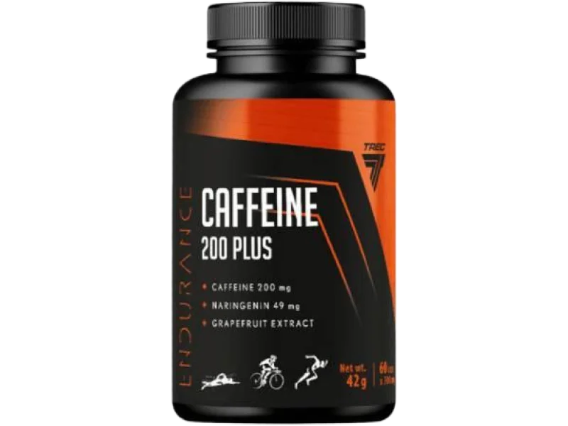 Trec Endurance Caffeine 200 Plus, kapsułki, 200 mg