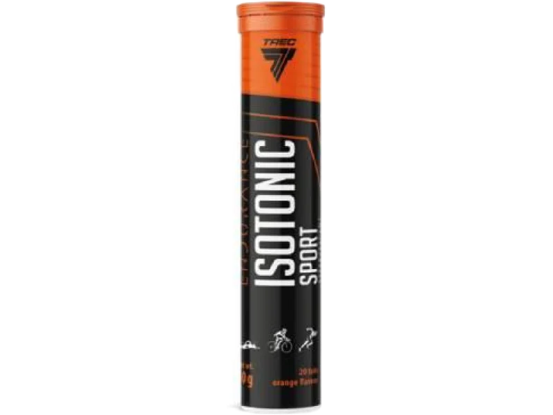Trec Endurance Isotonic Sport Effervescent o smaku pomarańczowym, tabletki musujące