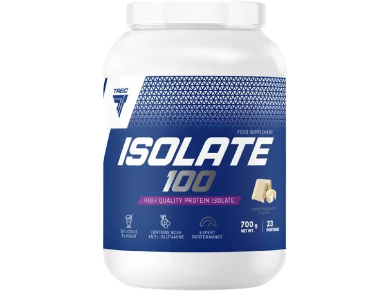 Trec Isolate 100 Izolat białka CFM Biała czekolada, proszek