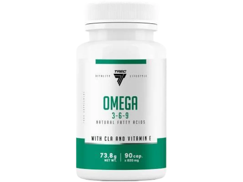 Trec Vitality Omega 3-6-9, kapsułki