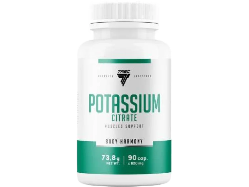 Trec Vitality Potassium Citrate, kapsułki, 233 mg