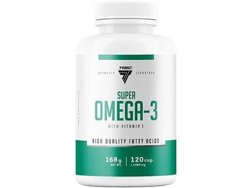 Trec Vitality Super Omega-3, kapsułki miękkie