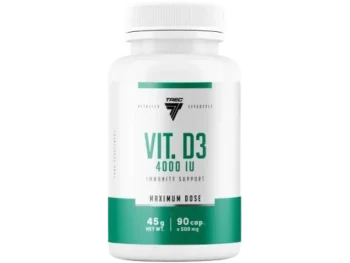 Trec Vitality Vit. D3 4000 IU, kapsułki, 4000 IU