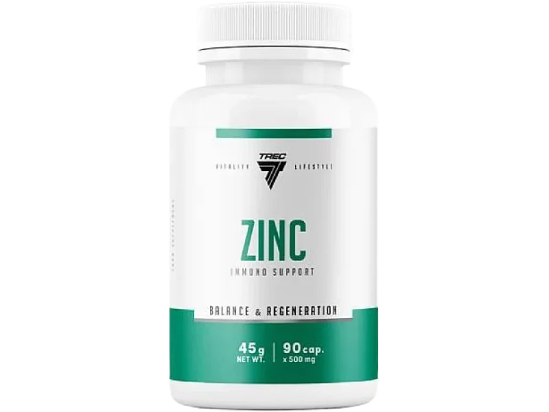 Trec Vitality Zinc, kapsułki, 15 mg