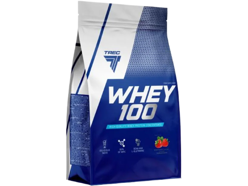 Trec Whey 100 Truskawka, proszek