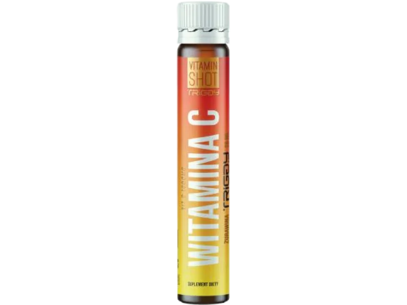 TRIGGY Vitamin Shot Witamina C smak żurawinowy, płyn, 1000 mg