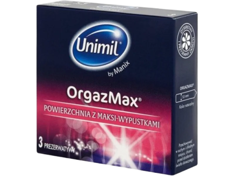 UNIMIL OrgazMax, prezerwatywy