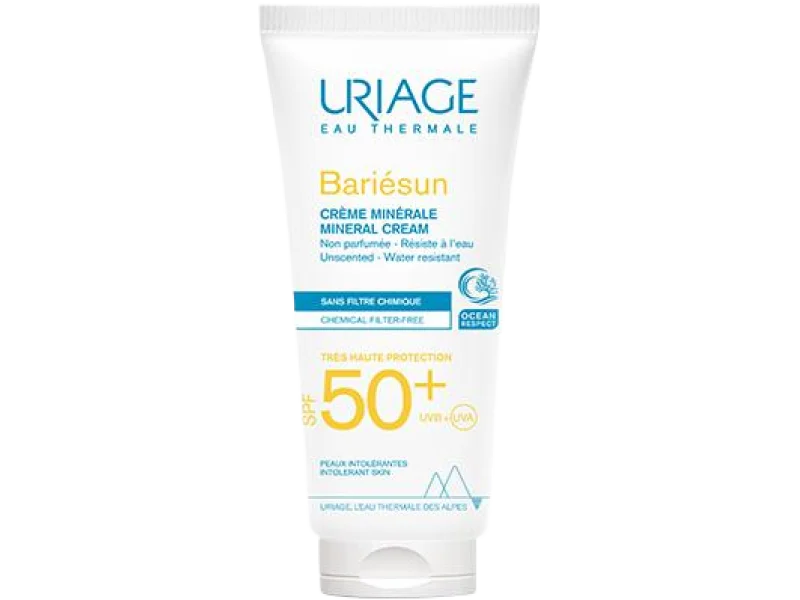 URIAGE Bariesun Krem mineralny do twarzy i ciała SPF 50+