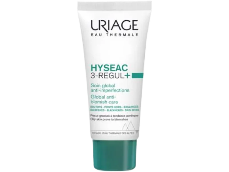 Uriage Hyseac 3-Regul + Kompleksowa terapia przeciw niedoskonałościom, krem