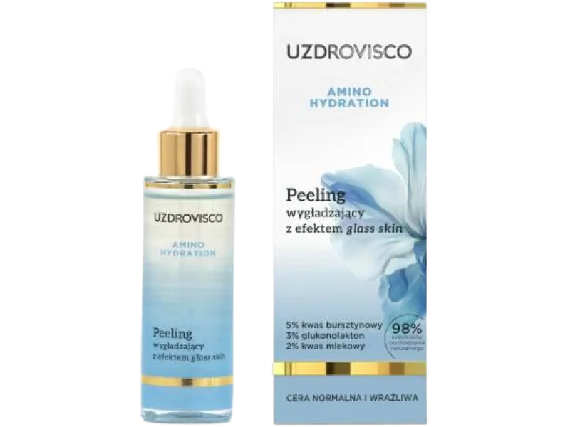 UZDROVISCO Amino Hydration Peeling wygładzający z efektem glass skin