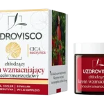UZDROVISCO CICA Naczynka Krem do twarzy chłodzący przeciwzmarszczkowy do cery naczynkowej