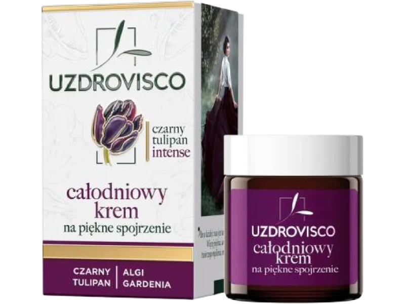 UZDROVISCO Czarny Tulipan Intense Całodniowy krem na piękne spojrzenie