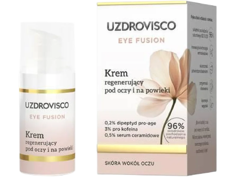UZDROVISCO Eye Fusion Krem regenerujący pod oczy i na powieki