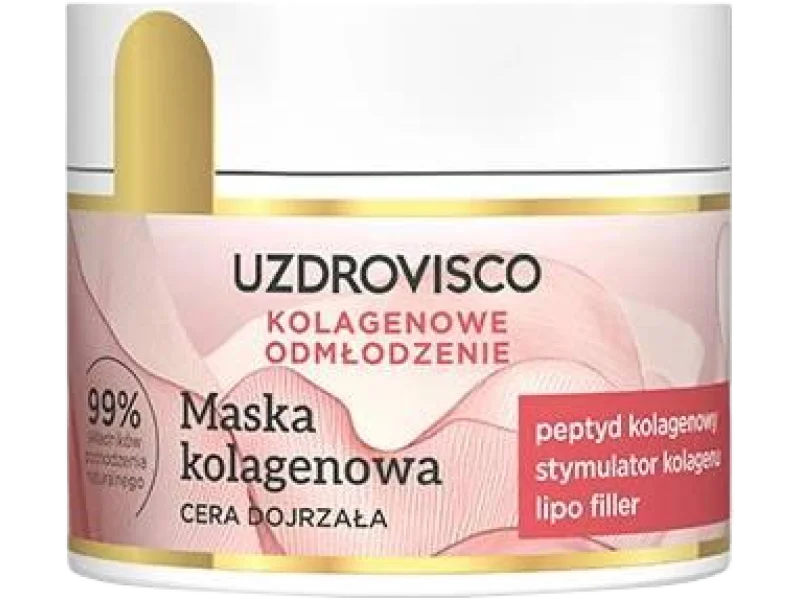 Uzdrovisco Kolagenowe Odmłodzenie Maska ujędrniająca do skóry dojrzałej