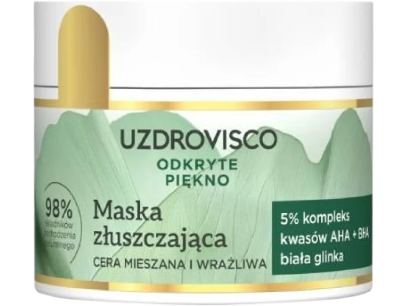 Uzdrovisco Odkryte Piękno Maska złuszczająca