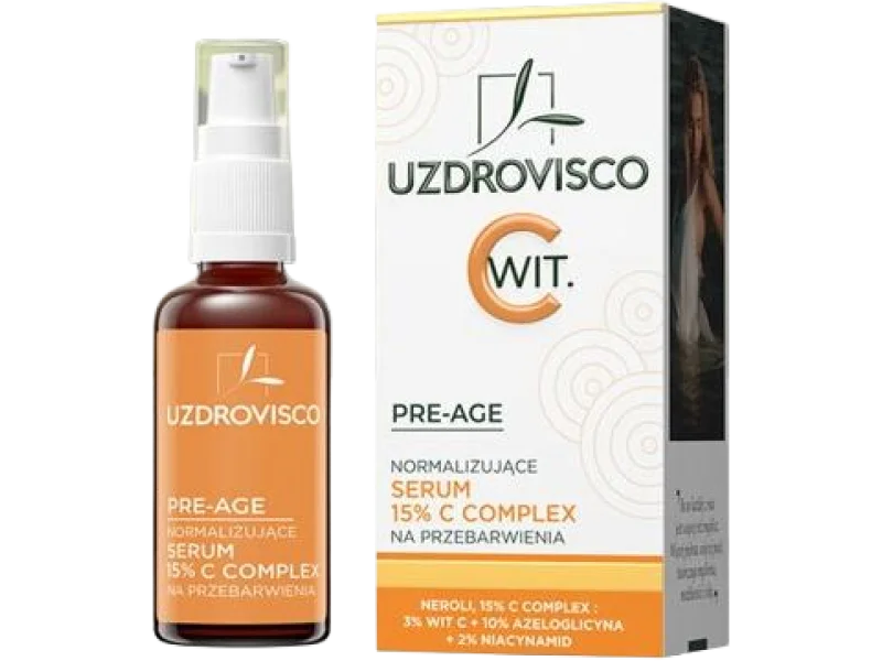 UZDROVISCO Pre-Age serum na przebarwienia 15 % witamina C