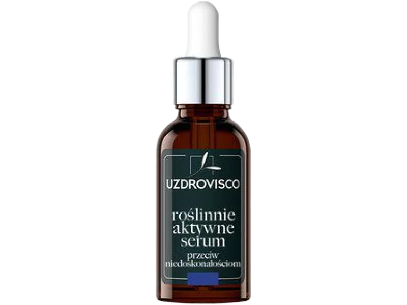 UZDROVISCO Roślinnie Aktywne serum przeciw niedoskonałościom Fiołek