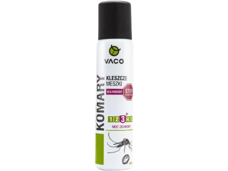 VACO Spray na komary, kleszcze i meszki