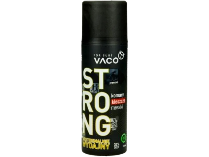 VACO STRONG DEET 30% Spray na kleszcze, komary i meszki, 30%