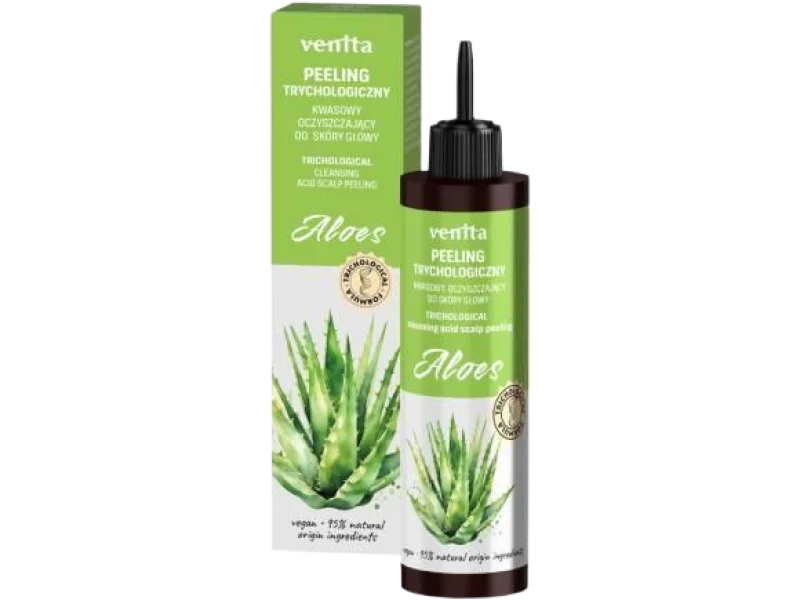 Venita Peeling trychologiczny do skóry głowy kwasy AHA aloes