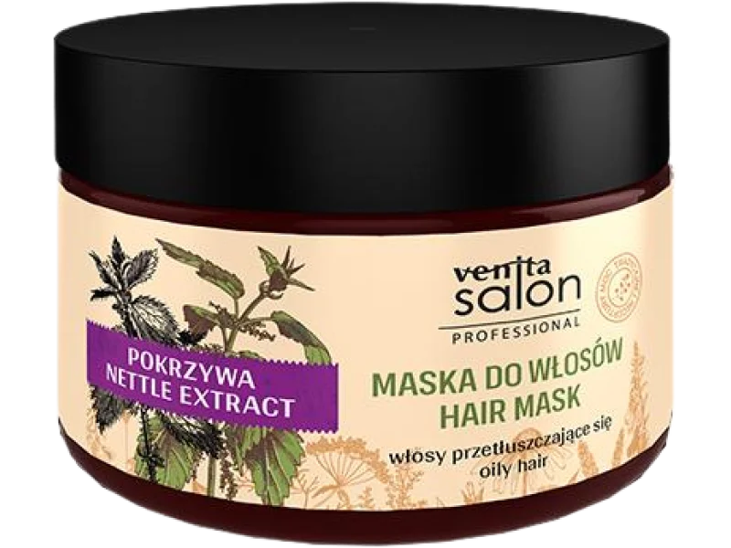 Venita Salon Maska do włosów przetłuszczających się z ekstraktem z pokrzywy