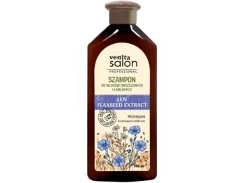 Zdjęcie produktu VENITA Salon Professional Szampon z lnem do włosów zniszczonych i łamliwych