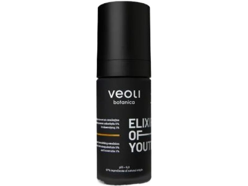 VEOLI Botanica ELIXIR OF YOUTH Rozjaśniająco-odżywcze serum emulsyjne