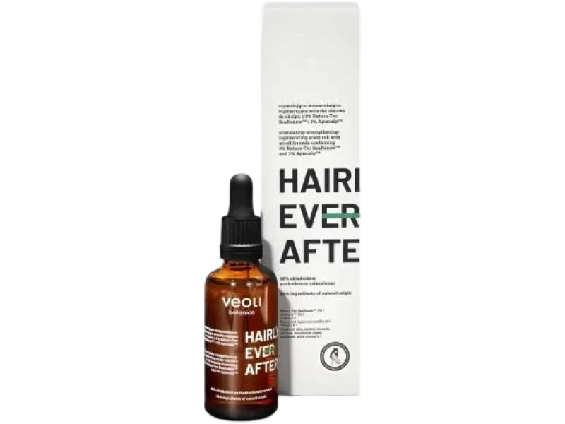 VEOLI BOTANICA Hairly Ever After Stymulująco-wzmacniająco-regenerująca wcierka olejowa do skalpu z 3% Natura-Tec Searenew i 3% Apiscalp