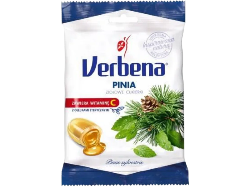 VERBENA PINIA cukierki ziołowe z witaminą C
