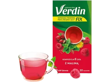 Zdjęcie produktu Verdin FIX z Maliną, zioła do zaparzania