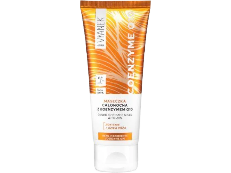VIANEK Hero Coenzyme Q10 Maseczka całonocna do twarzy, maska