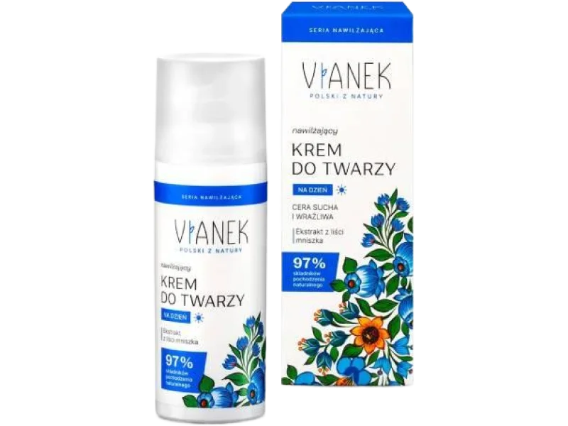 VIANEK Nawilżający krem do twarzy na dzień