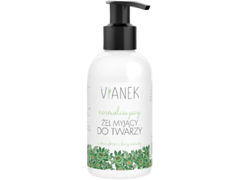 VIANEK Normalizujący żel myjący do twarzy