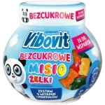 Vibovit Bezcukrowe Misio Żelki o smaku owocowym, żelki