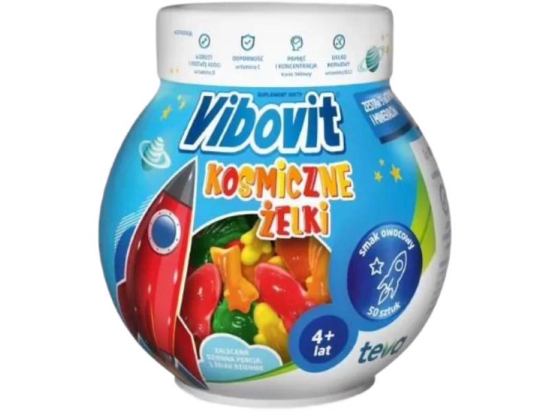 Vibovit Kosmiczne Żelki smak owocowy, żelki
